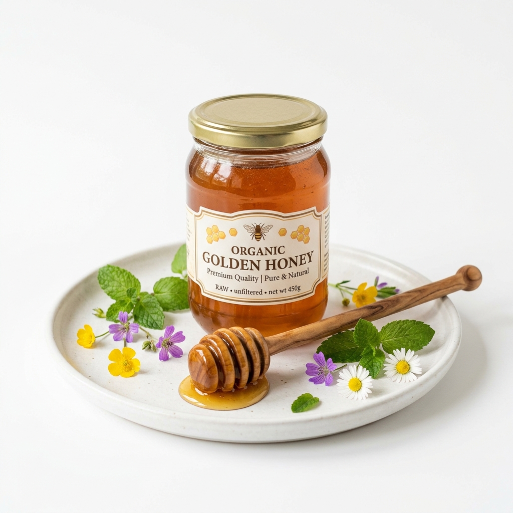 Pot de miel bio